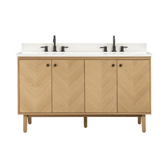 Adele 60 in. Double Sink Bathroom Vanity