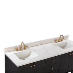 Adele 72 in. Double Sink Bathroom Vanity