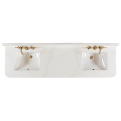 Adele 72 in. Double Sink Bathroom Vanity