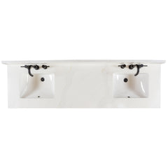 Adele 72 in. Double Sink Bathroom Vanity