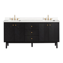 Adele 72 in. Double Sink Bathroom Vanity