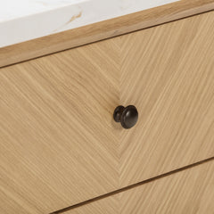Adele 72 in. Double Sink Bathroom Vanity