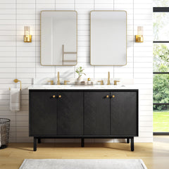 Adele 60 in. Double Sink Bathroom Vanity