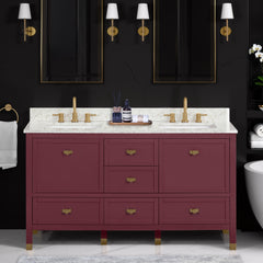 Alana 60 in. Double Sink Bathroom Vanity