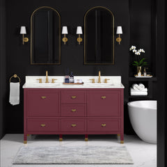Alana 60 in. Double Sink Bathroom Vanity