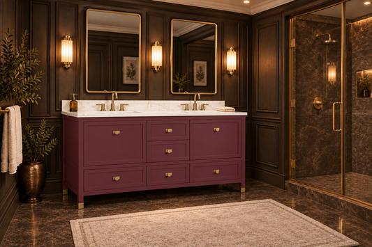Alana 60 in. Double Sink Bathroom Vanity