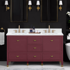 Alana 60 in. Double Sink Bathroom Vanity