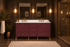 Alana 60 in. Double Sink Bathroom Vanity