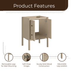 Ario 26 in. Single Sink Bathroom Vanity with Top