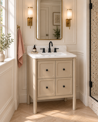 Ario 26 in. Single Sink Bathroom Vanity with Top