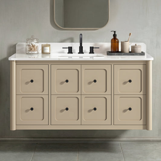 Ario 50 in. Single Sink Bathroom Vanity with Top