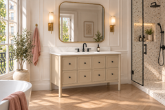 Ario 50 in. Single Sink Bathroom Vanity with Top
