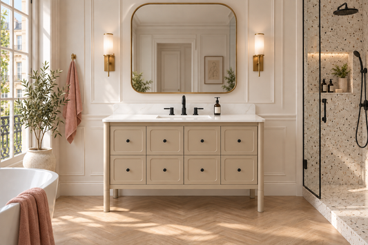 Ario 50 in. Single Sink Bathroom Vanity with Top