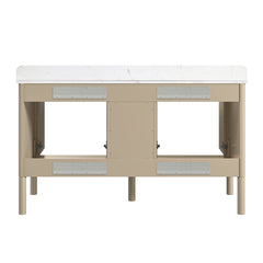 Ario 60 in. Double Sink Bathroom Vanity with Top