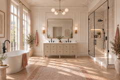 Ario 60 in. Double Sink Bathroom Vanity with Top