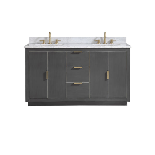 Austen 60 in. Double Sink Bathroom Vanity