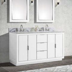 Austen 60 in. Double Sink Bathroom Vanity