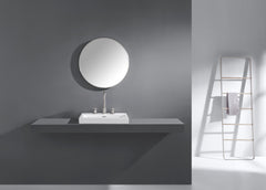 Avon Bathroom Mirror with Stainless Steel Metal Frame