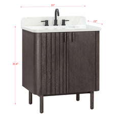 Blakely 30 in. Single Sink Bathroom Vanity