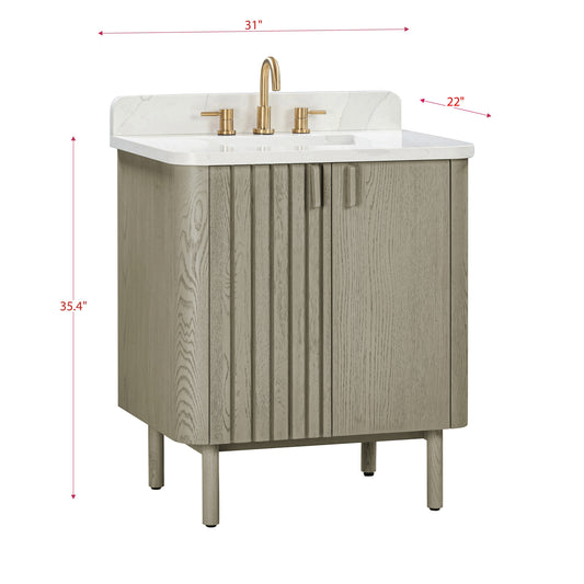 Blakely 30 in. Single Sink Bathroom Vanity