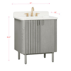 Blakely 30 in. Single Sink Bathroom Vanity