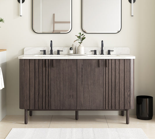 Blakely 60 in. Double Sink Bathroom Vanity