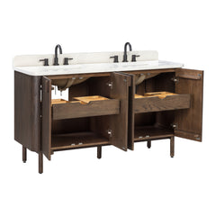 Blakely 60 in. Double Sink Bathroom Vanity
