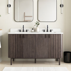 Blakely 60 in. Double Sink Bathroom Vanity