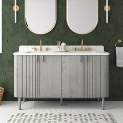 Blakely 60 in. Double Sink Bathroom Vanity