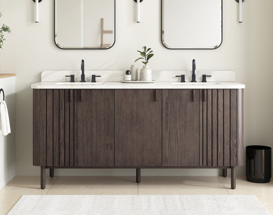 Blakely 72 in. Double Sink Bathroom Vanity