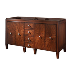 Brentwood 61 in. Double Sink Bathroom Vanity