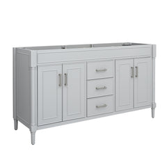 Bristol 60 in. Double Sink Bathroom Vanity