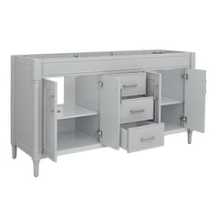 Bristol 60 in. Double Sink Bathroom Vanity