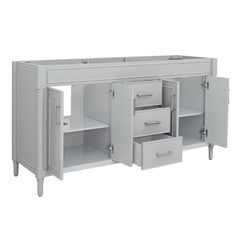 Bristol 60 in. Double Sink Bathroom Vanity
