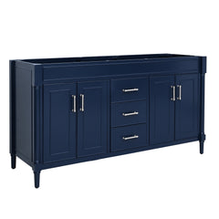 Bristol 60 in. Double Sink Bathroom Vanity
