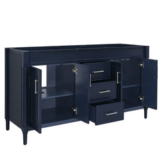 Bristol 60 in. Double Sink Bathroom Vanity