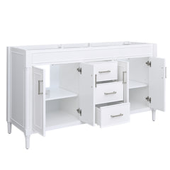 Bristol 60 in. Double Sink Bathroom Vanity