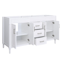 Bristol 60 in. Double Sink Bathroom Vanity