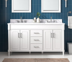 Bristol 60 in. Double Sink Bathroom Vanity