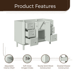 Briza 48 in. Single Sink Bathroom Vanity