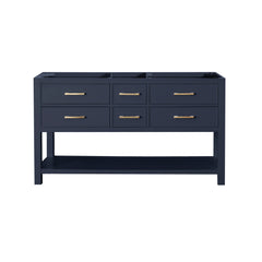 Brooks 60 in. Double Sink Bathroom Vanity