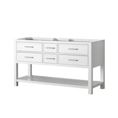 Brooks 60 in. Double Sink Bathroom Vanity