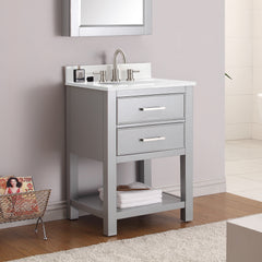 Brooks 24 in. Single Sink Bathroom Vanity