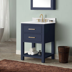 Brooks 24 in. Single Sink Bathroom Vanity