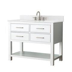 Brooks 42 in. Single Sink Bathroom Vanity
