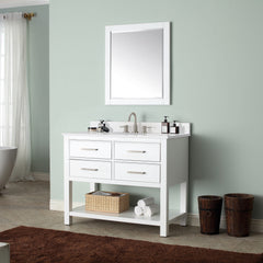 Brooks 42 in. Single Sink Bathroom Vanity