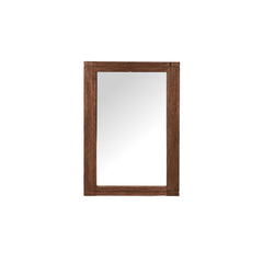 Kai 24 Inch Mirror in Brown Reclaimed Wood