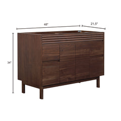Carina 48 in. Single Sink Bathroom Vanity
