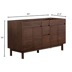Carina 60 in. Double Sink Bathroom Vanity