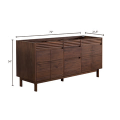 Carina 72 in. Double Sink Bathroom Vanity